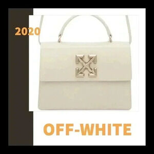 OFF-WHITE 1.4 Jitney Bag Ice Grey Bag NWT  